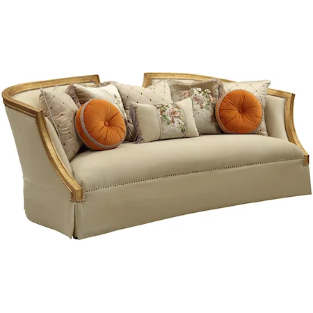Sofa w/8 Pillows