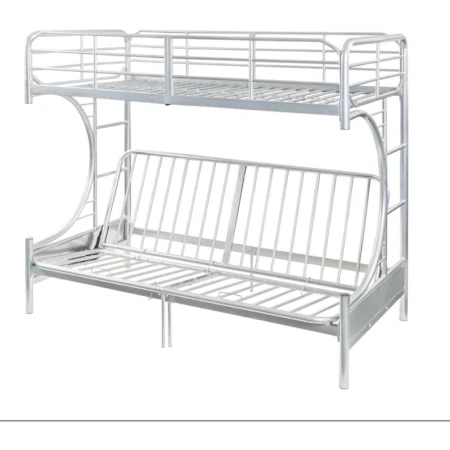 Kid's Twin over Full Bunk Bed with Futon Option