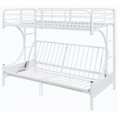 Kid's Twin over Full Bunk Bed with Futon Option