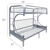 Acme Furniture Eclipse Twin/Full Bunk Bed