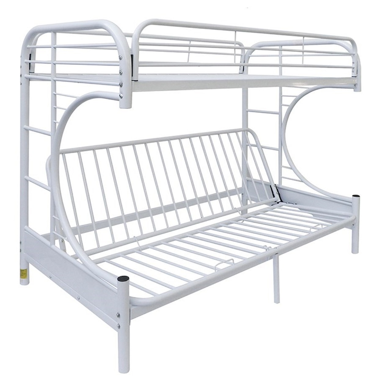 Acme Furniture Bunk Bed WHITE TWIN FUTON BUNK BED |