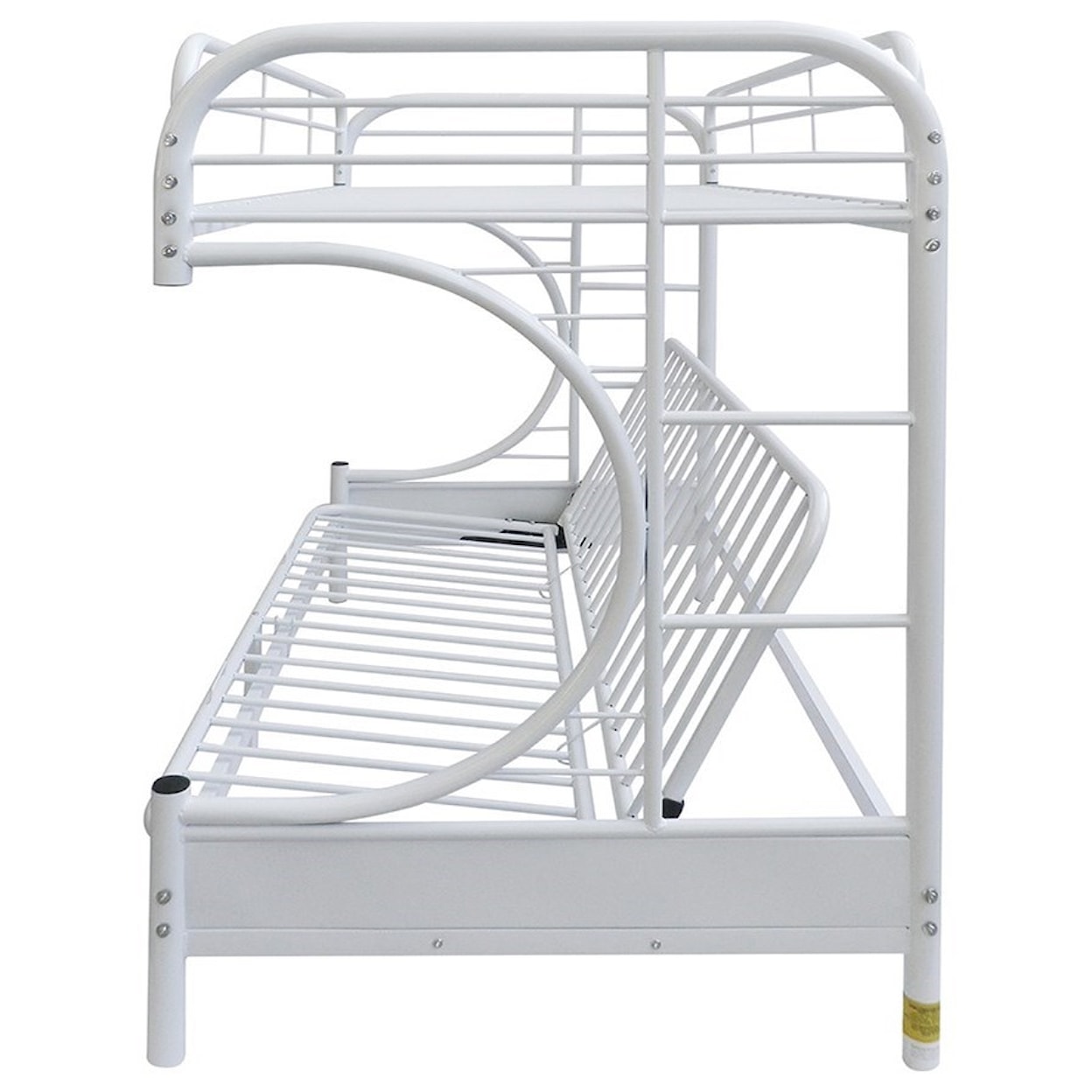 Acme Furniture Bunk Bed WHITE TWIN FUTON BUNK BED |