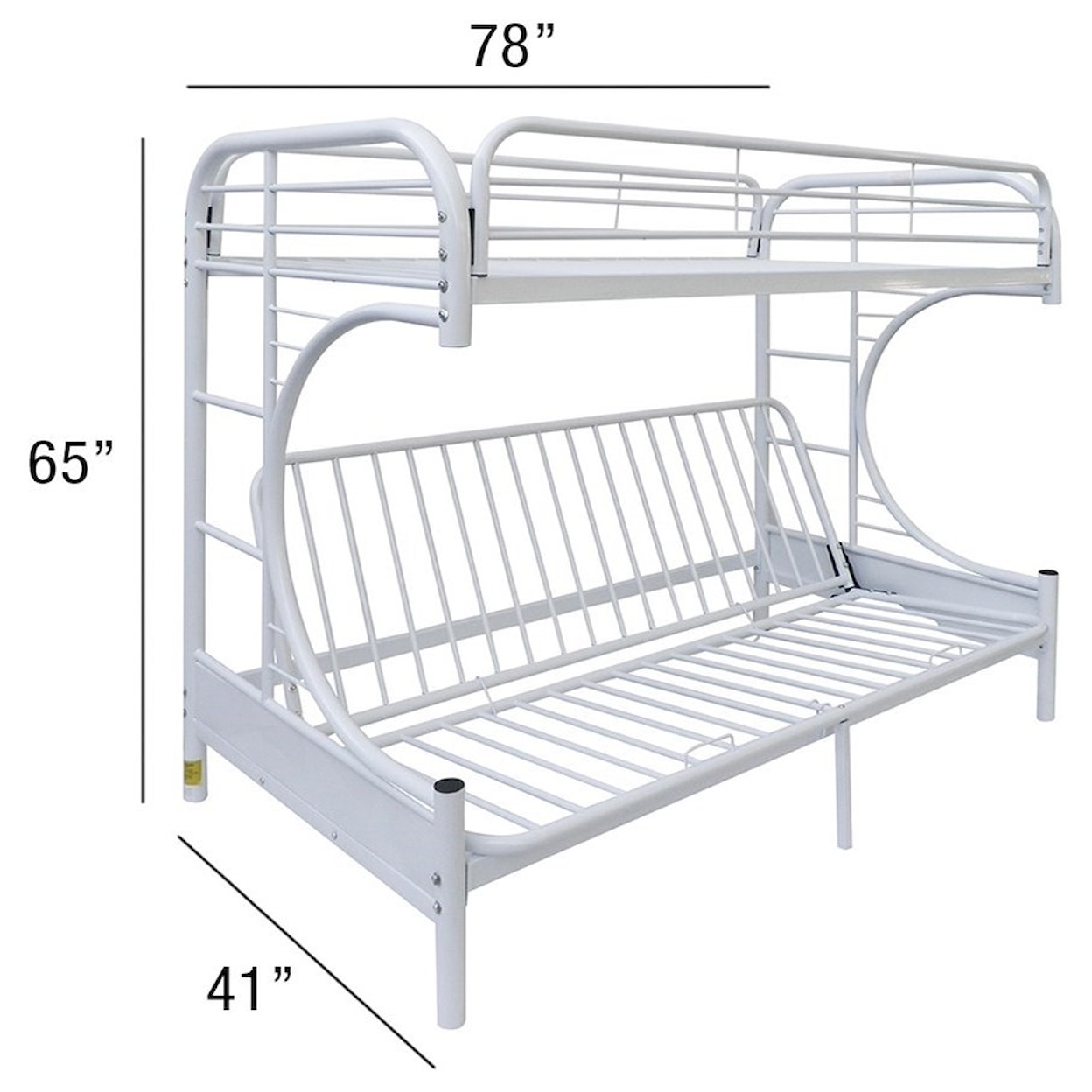 Acme Furniture Eclipse Twin/Full Bunk Bed