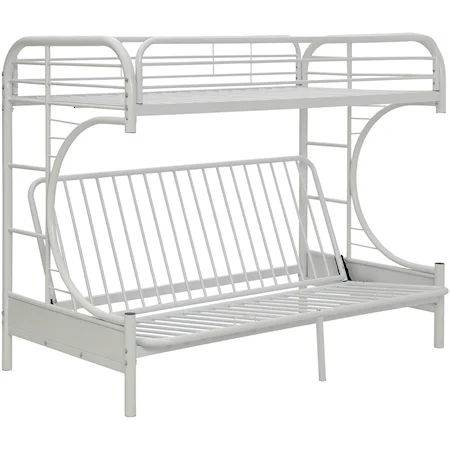 Twin XL/Queen Futon Bunk Bed