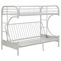 Twin XL/Queen Futon Bunk Bed