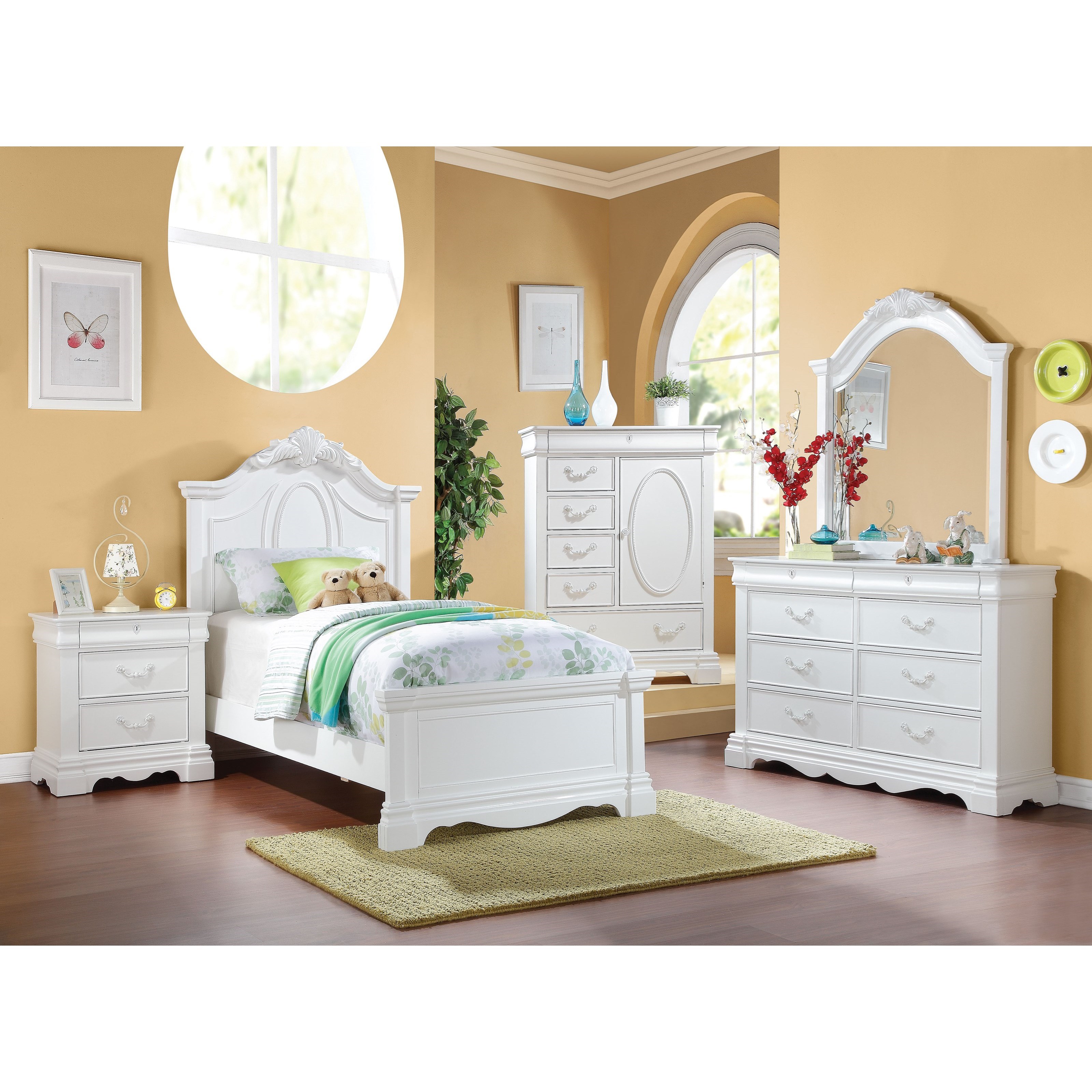 ACME Furniture Estrella Dresser and Mirror Set