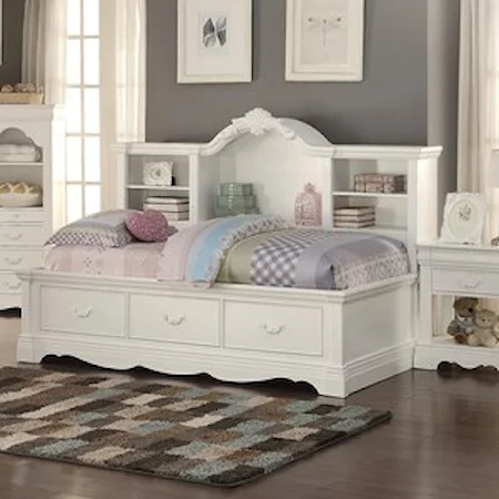 Traditional Twin Daybed with Storage