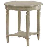 Traditional French-Style End Table