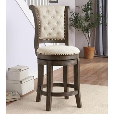 Set of 2 Counter Height Chairs