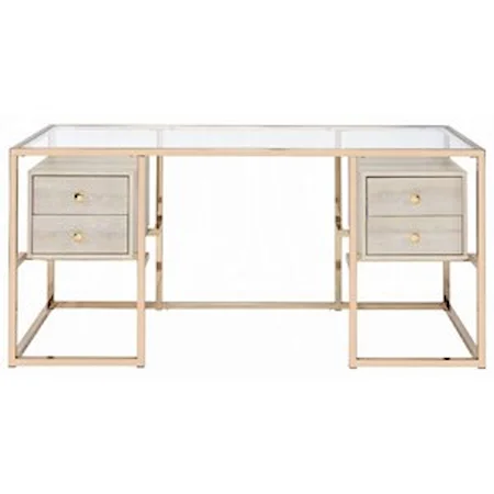 Modern Desk with Drawers