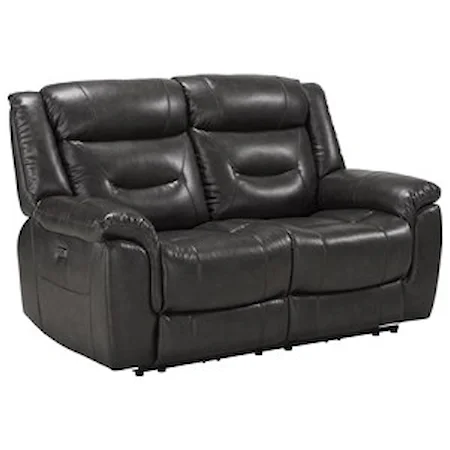 Casual Power Motion Loveseat with USB Charging