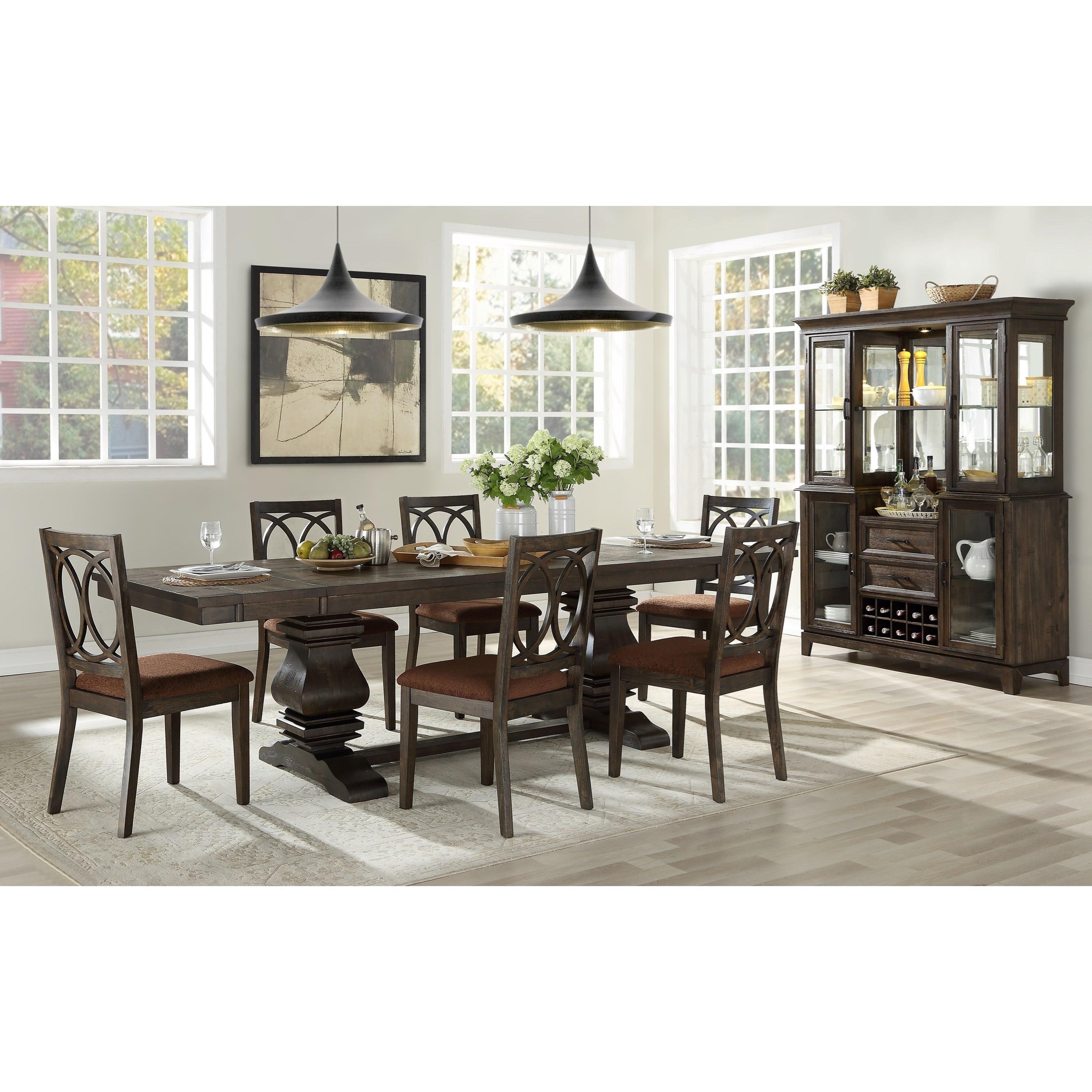 当店だけの限定モデル Jameson Furniture Acme 62323 Buffet & Hutch Transitional パソコンデスク