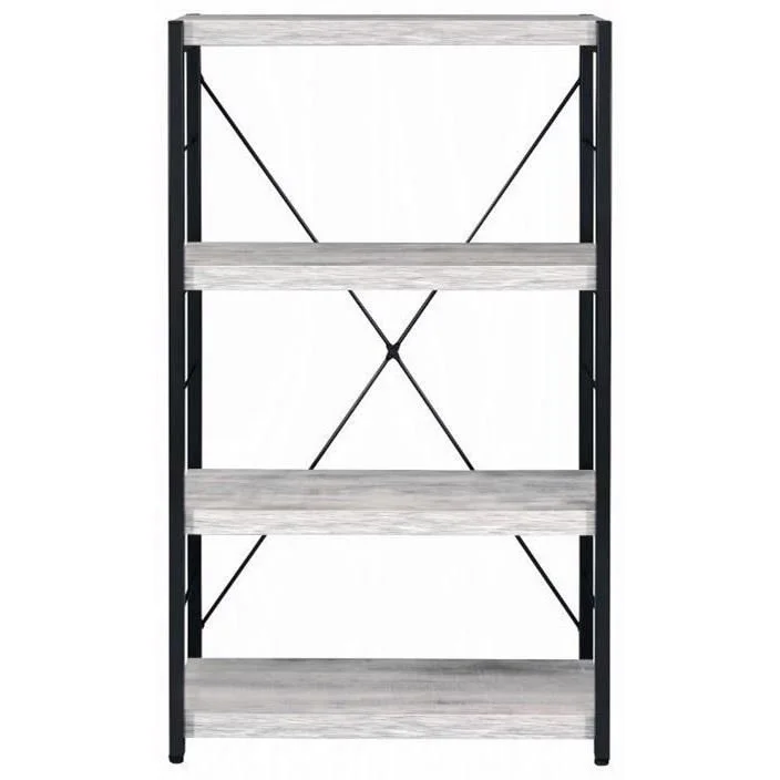 Acme Furniture Jurgen 92917 Bookshelf | Broadway Furniture | Open Bookcases