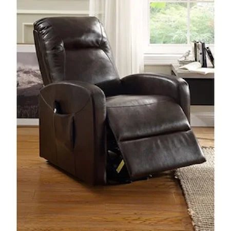 Contemporary Recliner with Power Lift