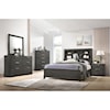 Acme Furniture Lantha Queen Bookcase Bed