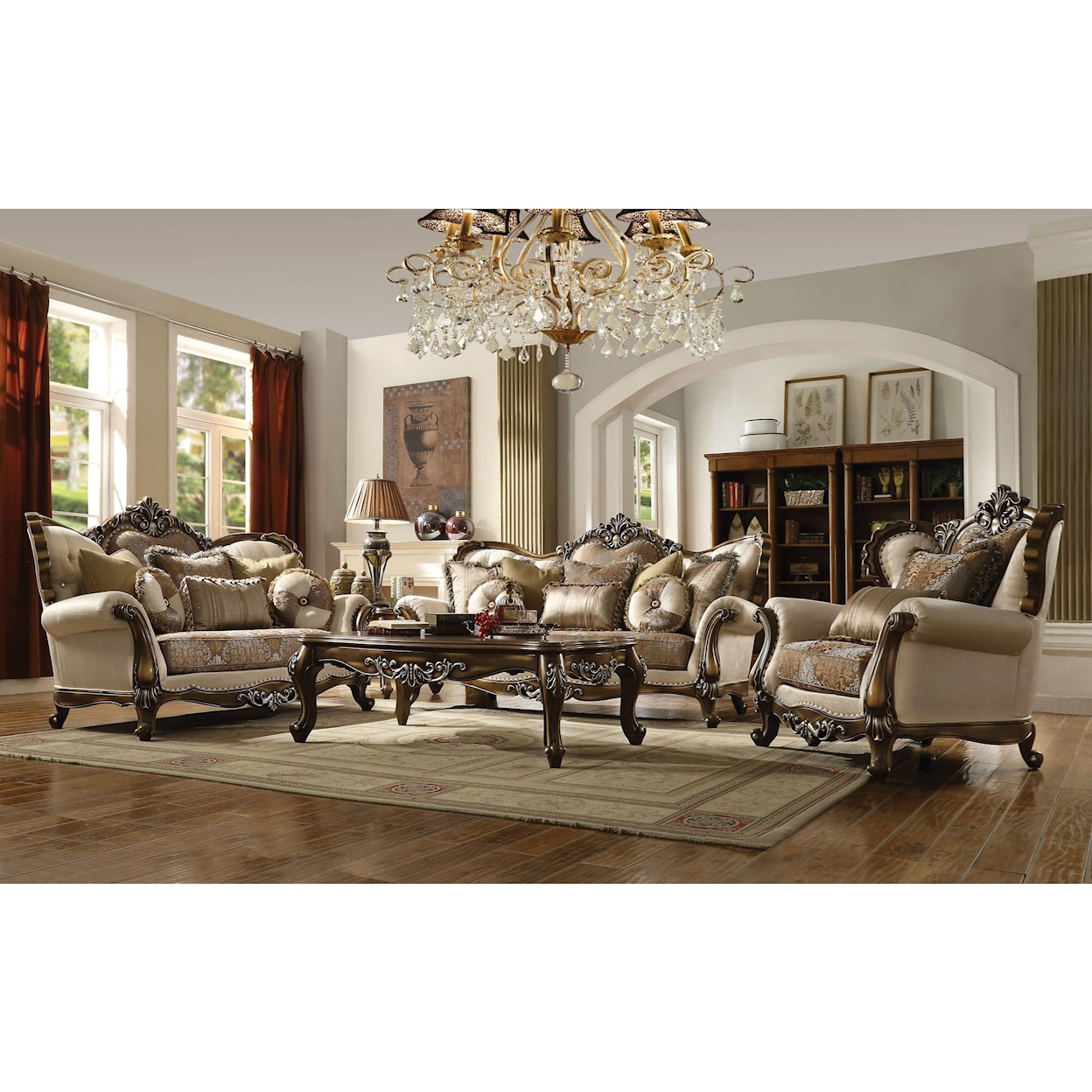 Acme Furniture Latisha Sofa w/6 Pillows