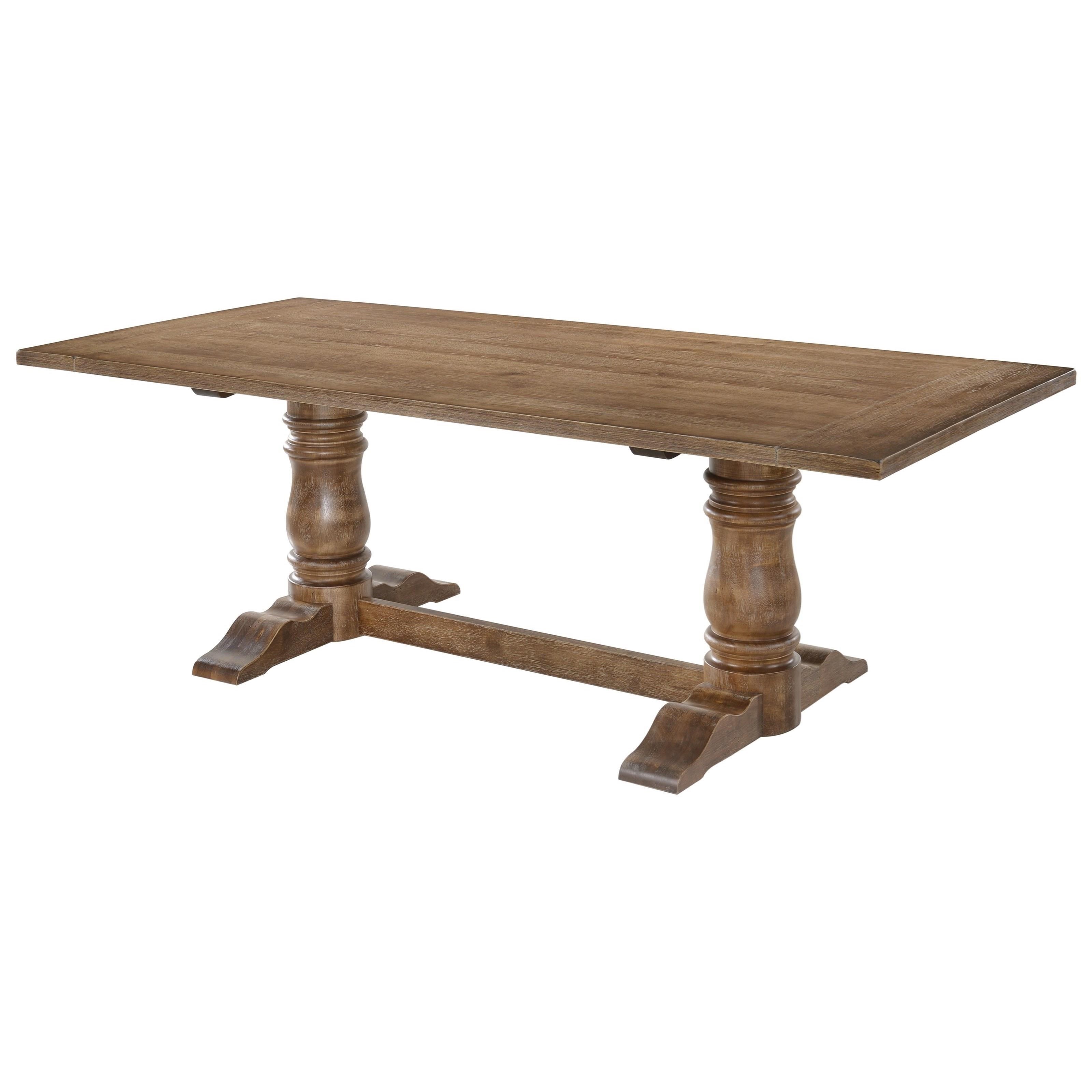 Acme leventis dining table sales