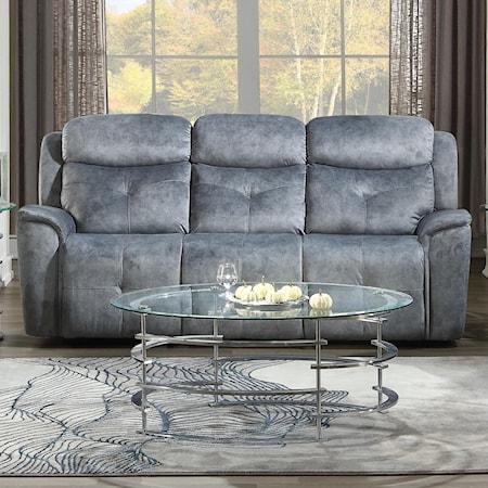 Contemporary Motion Sofa with External Latch Handle