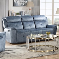 Contemporary Motion Sofa with External Latch Handle