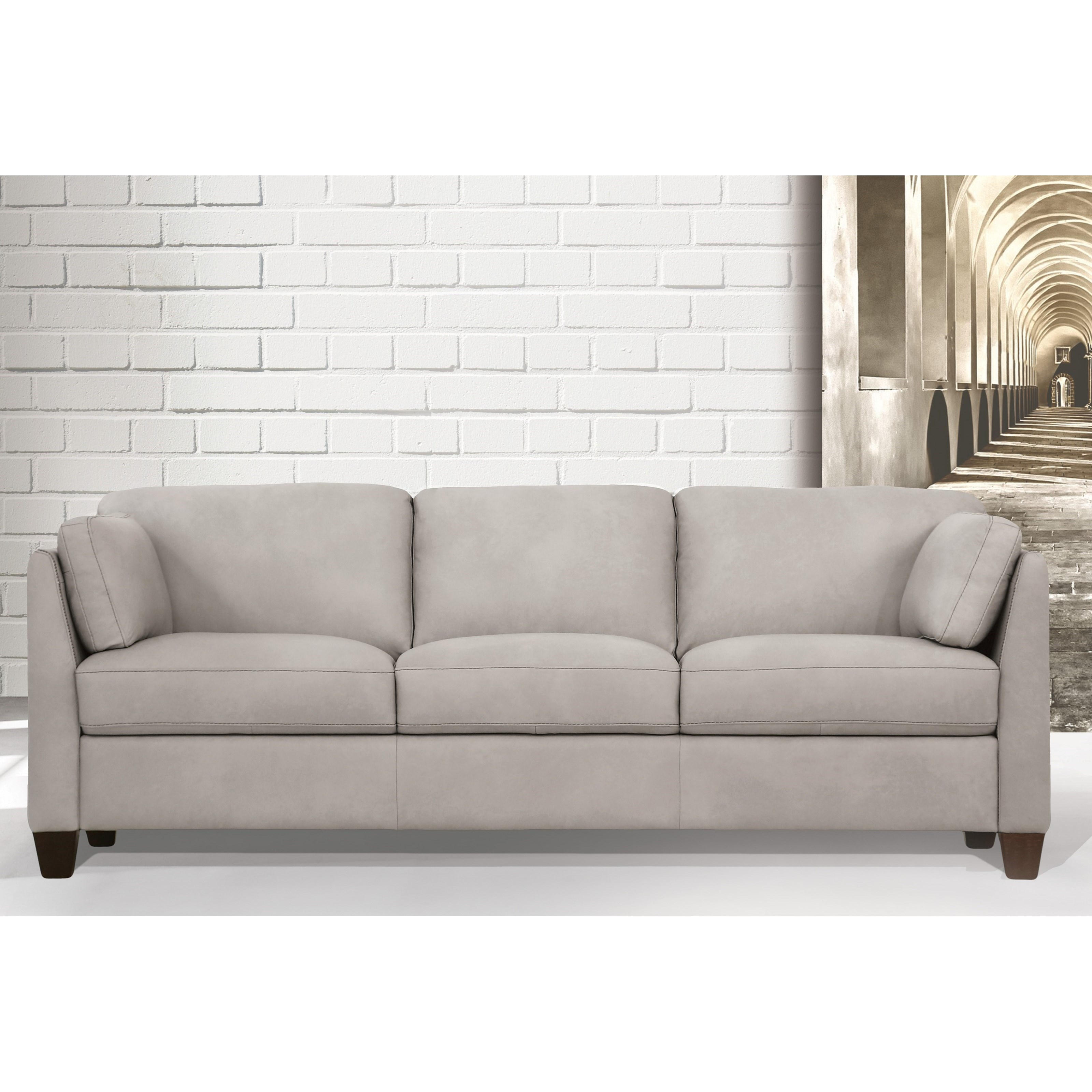 Acme Furniture Matias 55015 Contemporary Leather Sofa Value City