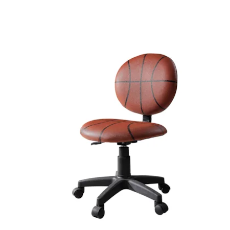 Sports Pattern Office Task Chair with Swivel Base