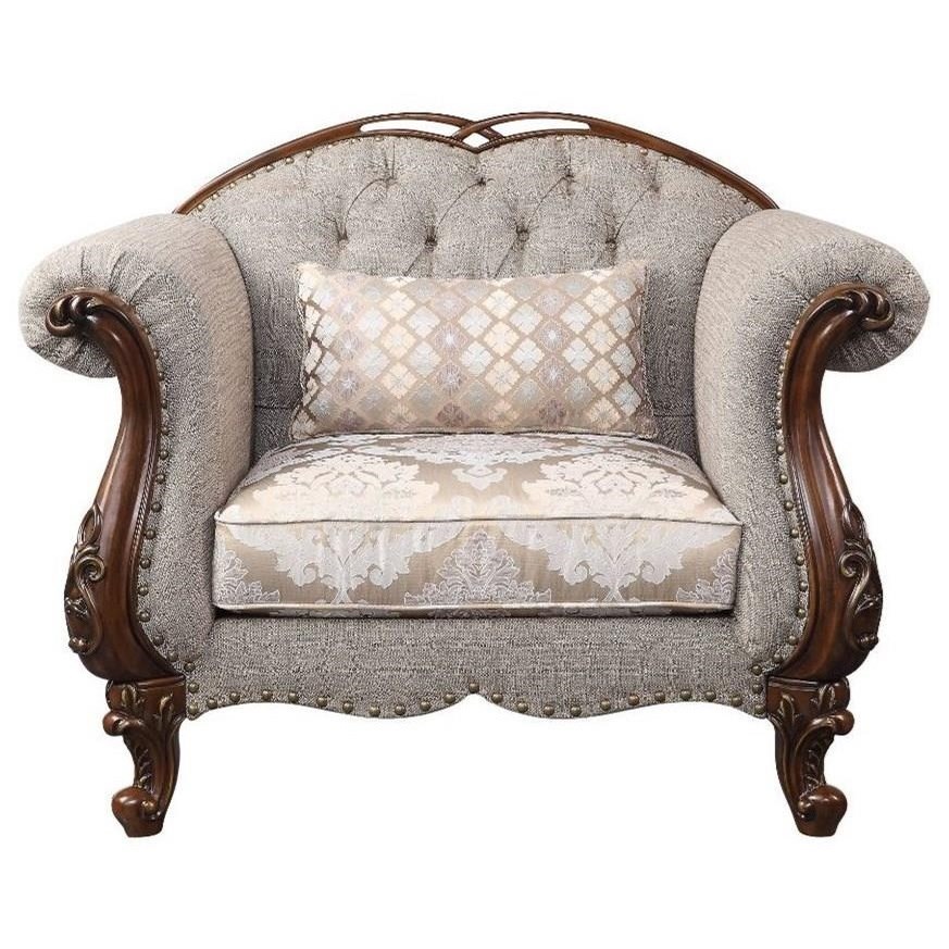Acme tristin rocking top chair