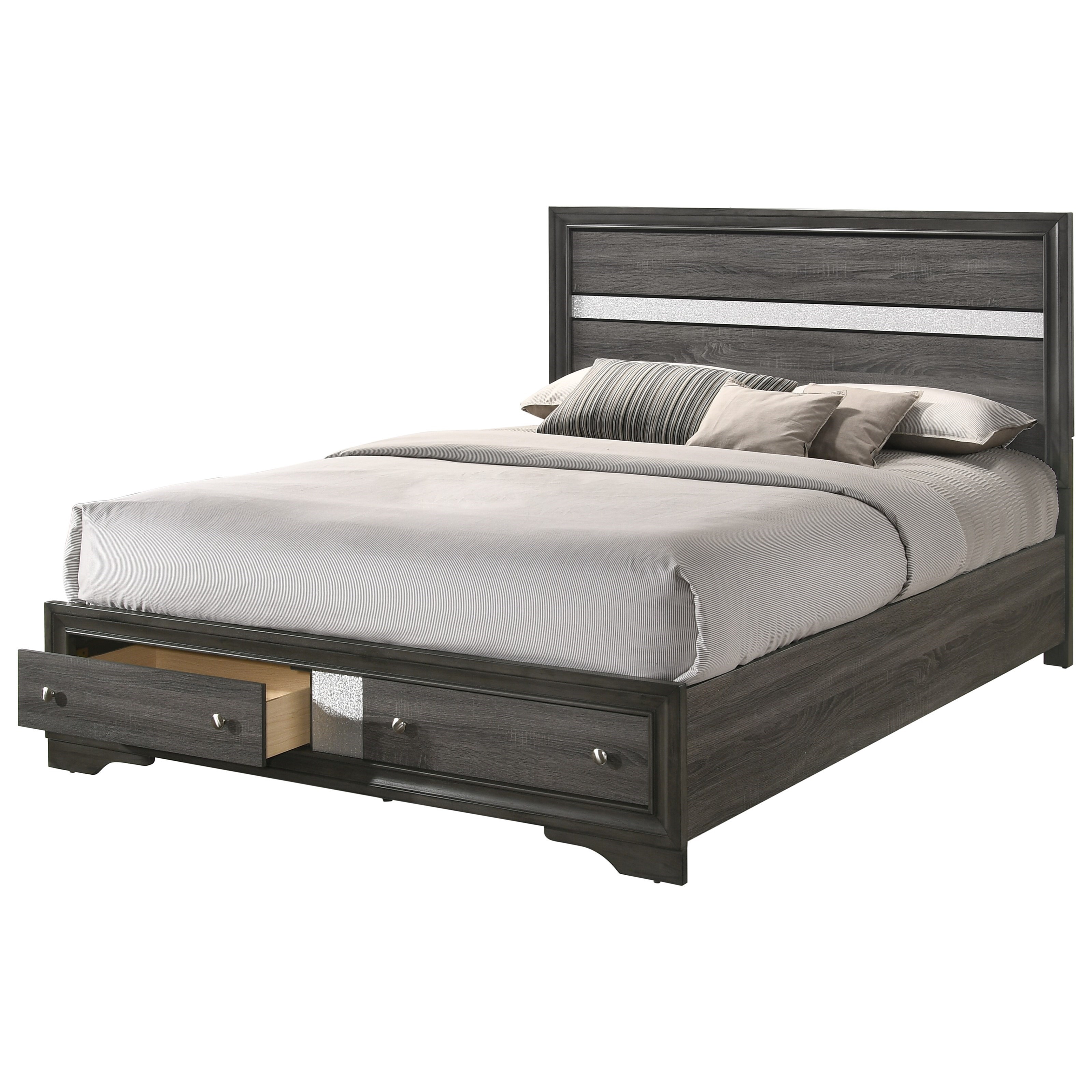 Acme Furniture Naima Eastern King Bed w/Storage