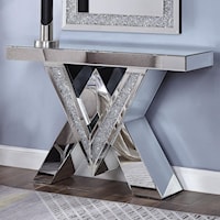 NORALIE BLING CONSOLE TABLE. |