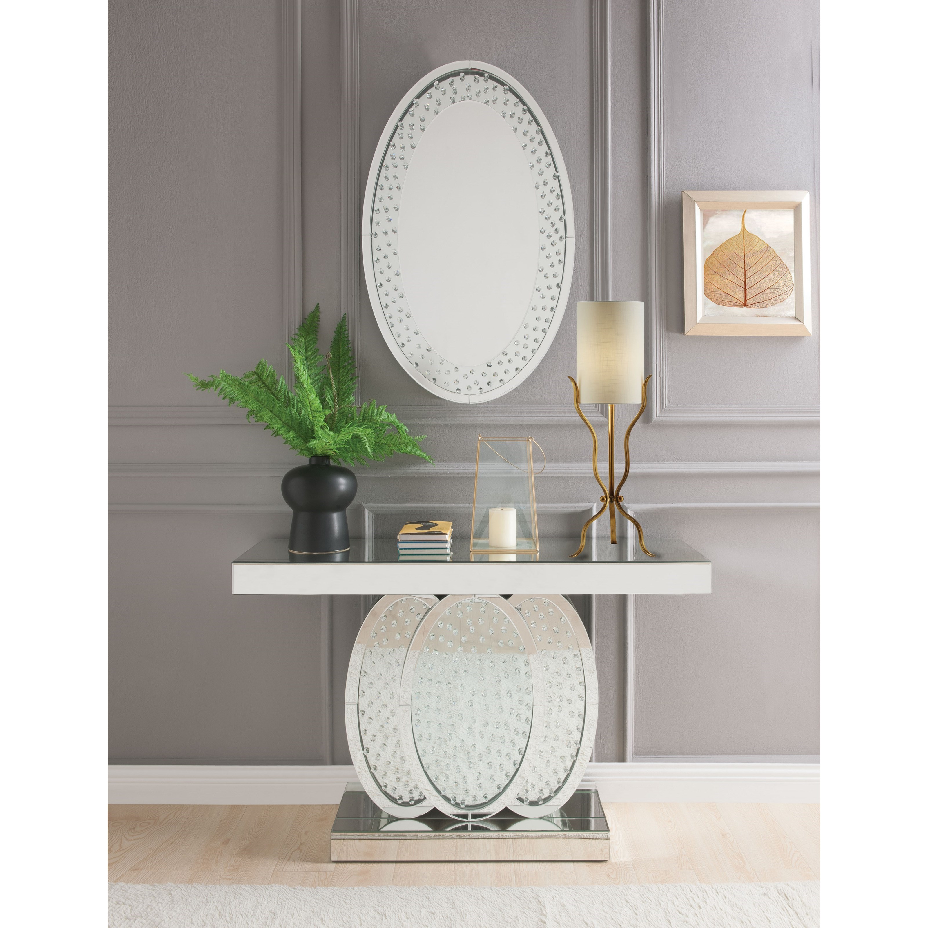 Glam cheap sofa table