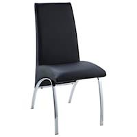Contemporary Upholstered Side Chair (Set-2)