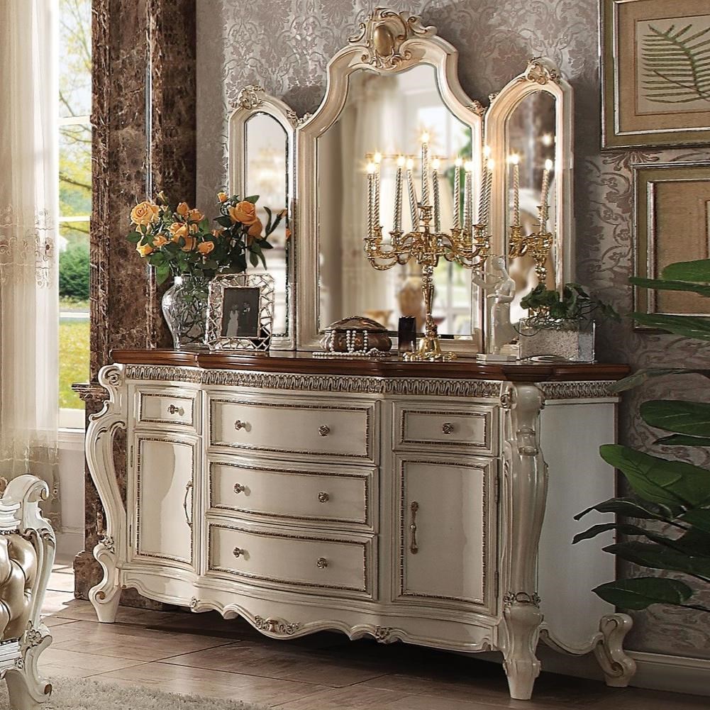 antique white dresser with mirror Andonhall and in by Ashley while the dark bronze Robbinsdale 6 Drawer Youth Dresser