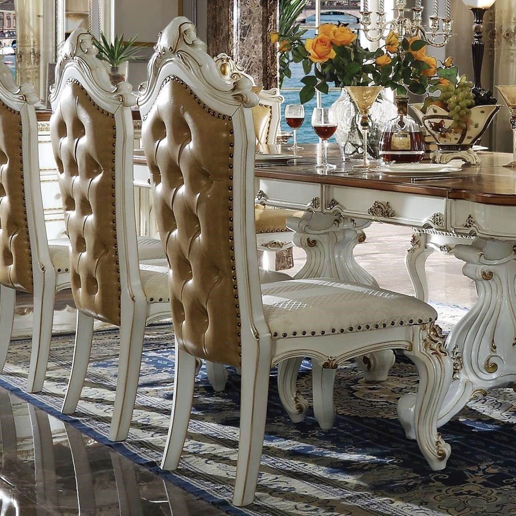 Acme picardy dining table online