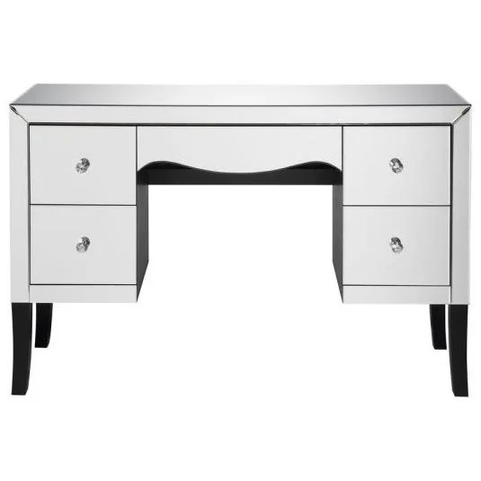 Acme Furniture Ratana 90328 Glam Vanity Desk with Mirrored Drawers