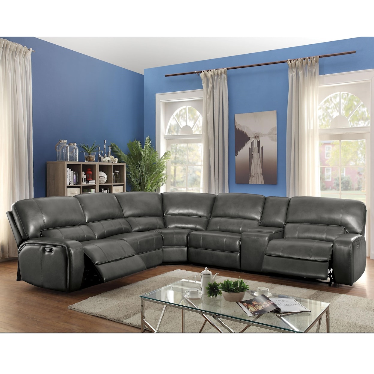 Acme Furniture Saul Reclining Sectional