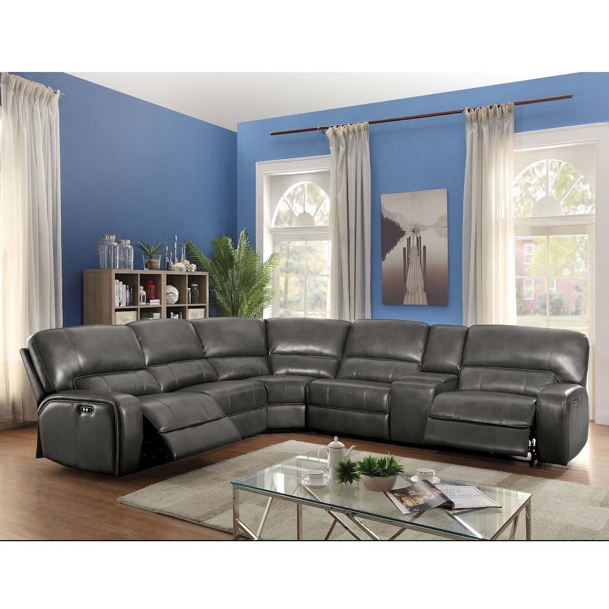 Acme Furniture Saul Reclining Sectional