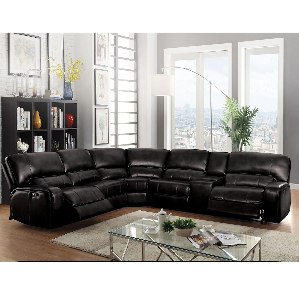 Acme Furniture Saul Reclining Sectional