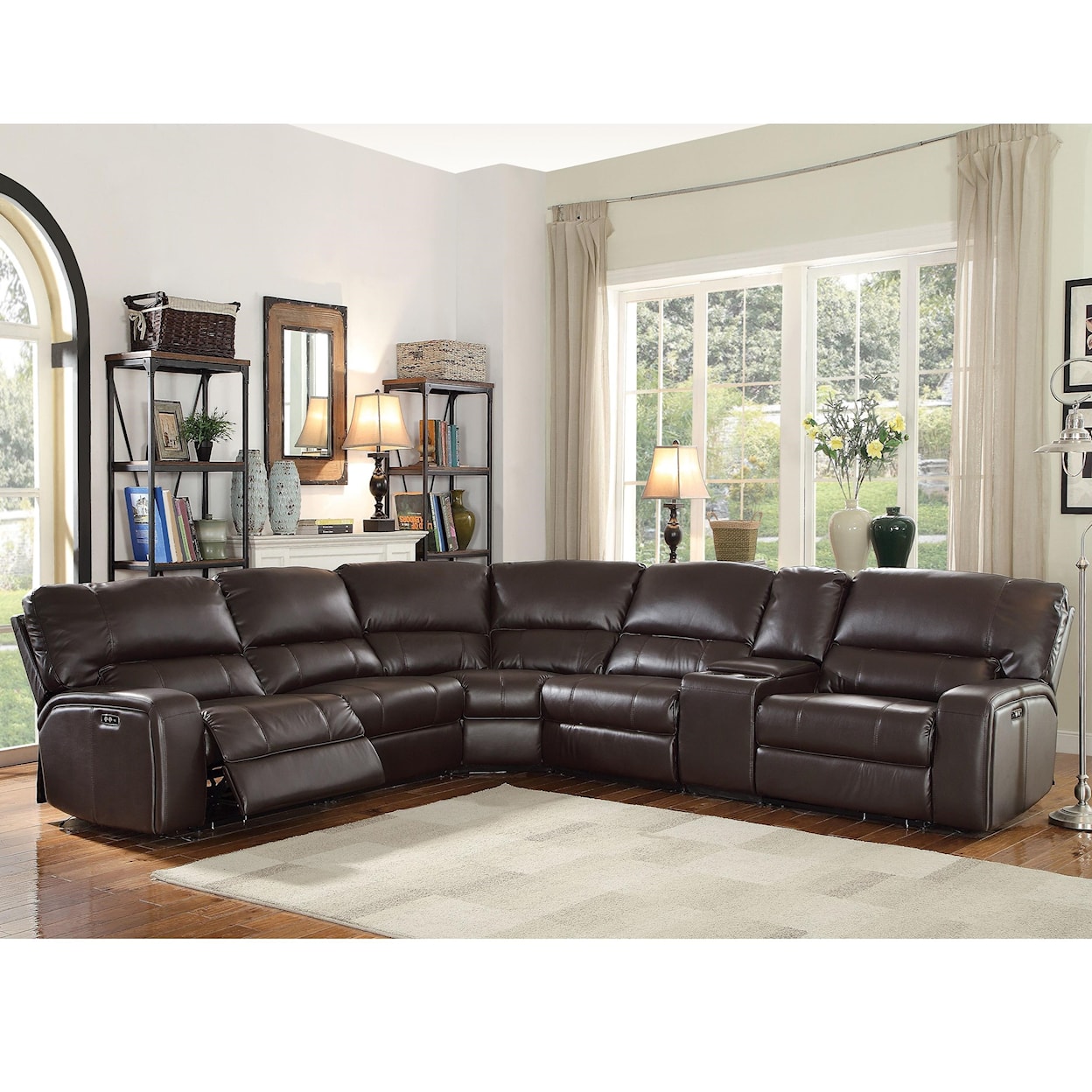 Acme Furniture Saul Reclining Sectional