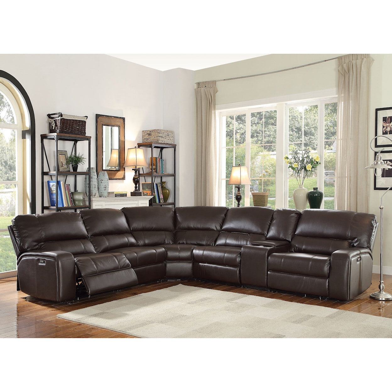 Acme Furniture Saul Reclining Sectional