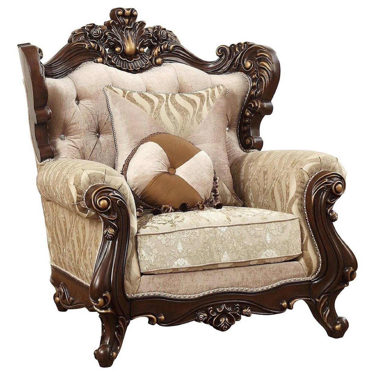 Acme Furniture Shalisa Chair w/2 Pillows