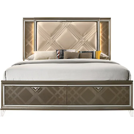 Full Bed (Storage & LED)