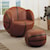 Acme Furniture All Star 2Pc Pk Chair & Ottoman