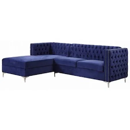 Contemporary Sectional Sofa with Storage