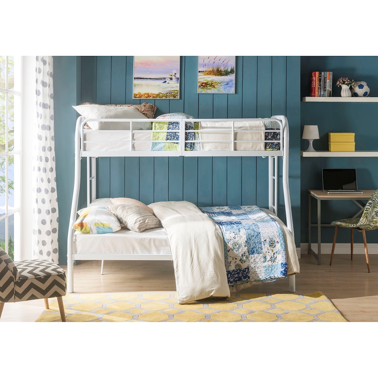 Acme Furniture Tritan Bunk Bed (Twin/Full)