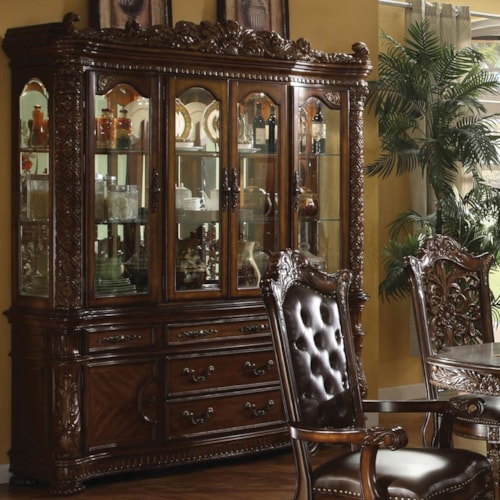 Traditional Hutch & Buffet