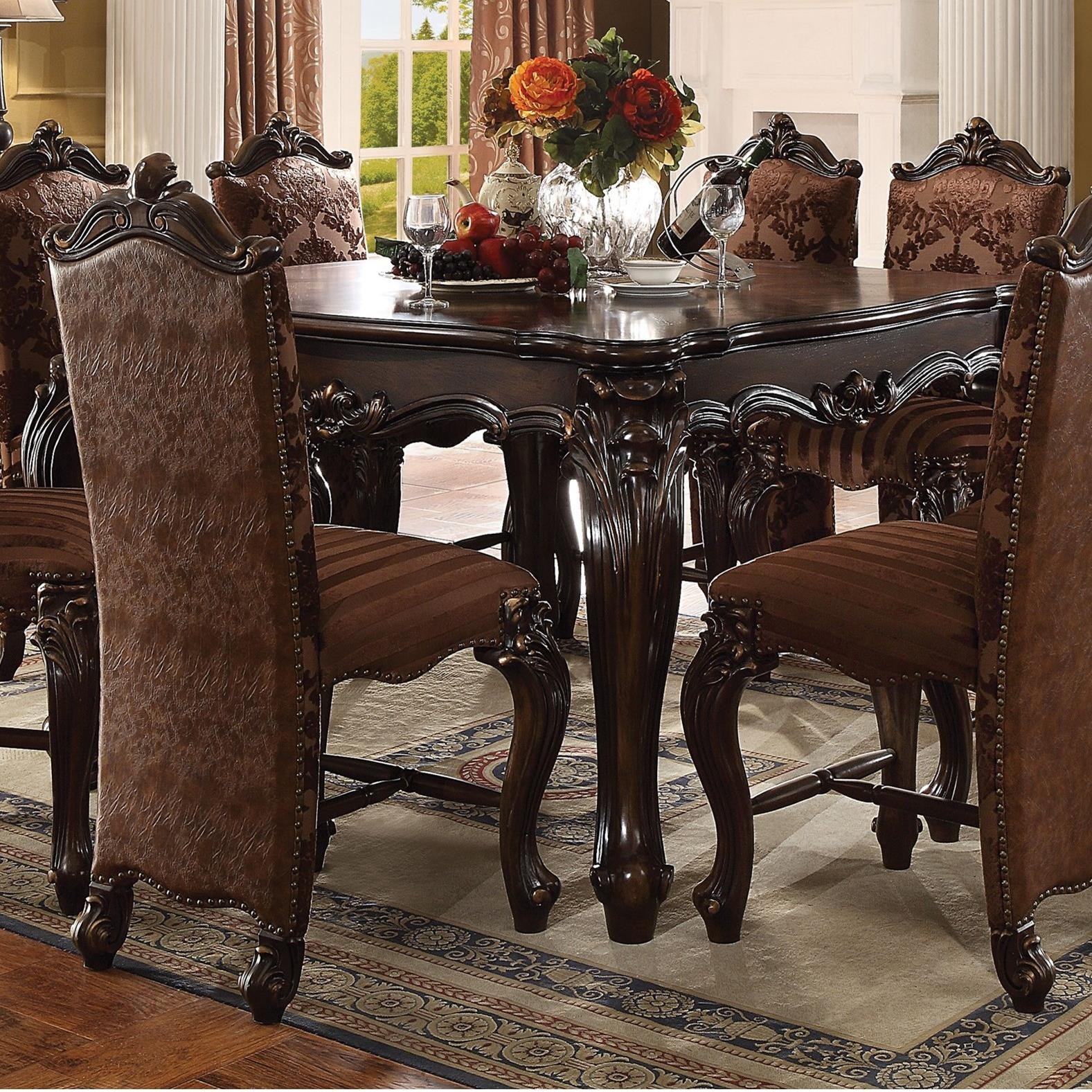 Acme Furniture Versailles 61155 Counter Height Table | Broadway ...