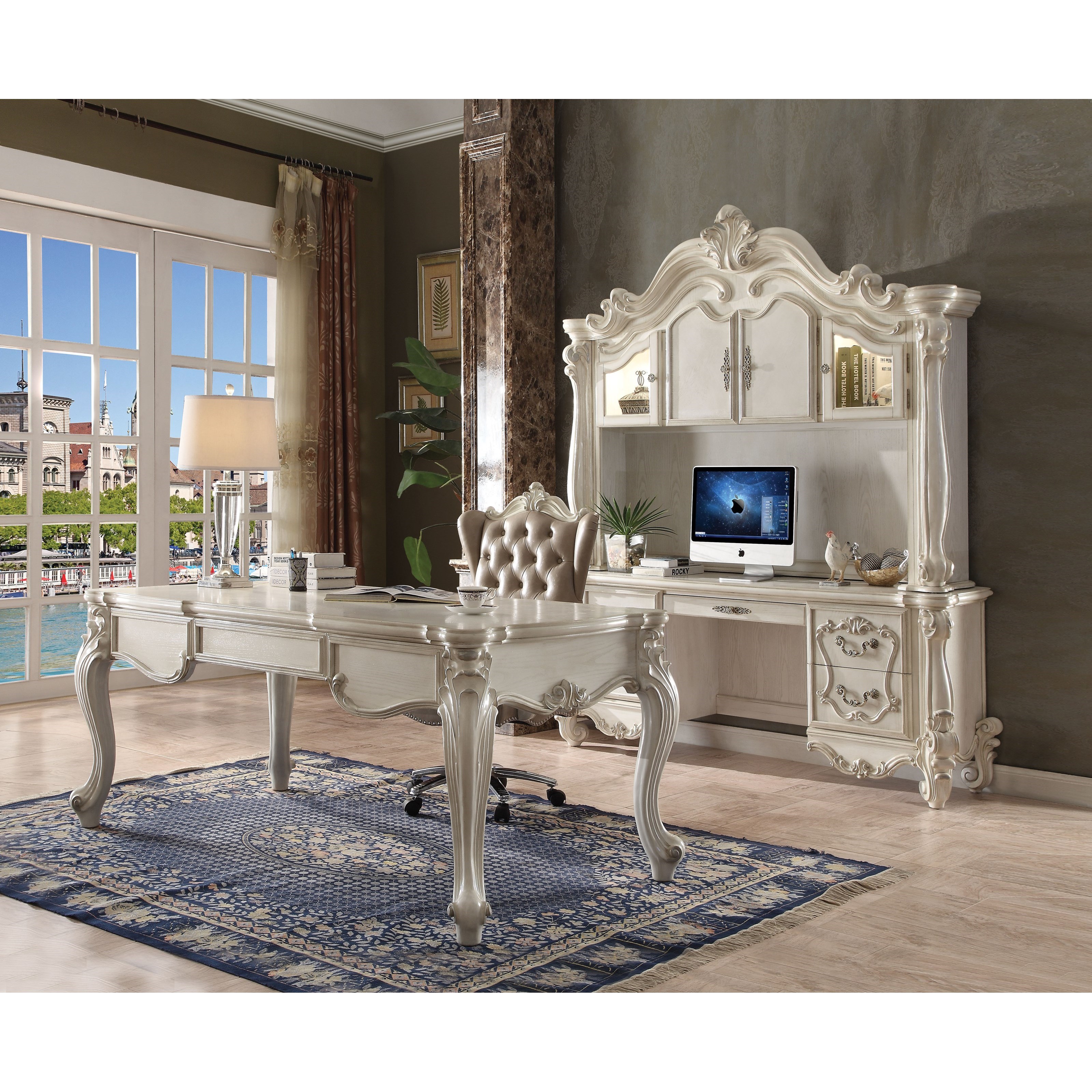 Computer Desk &amp;amp; Hutch