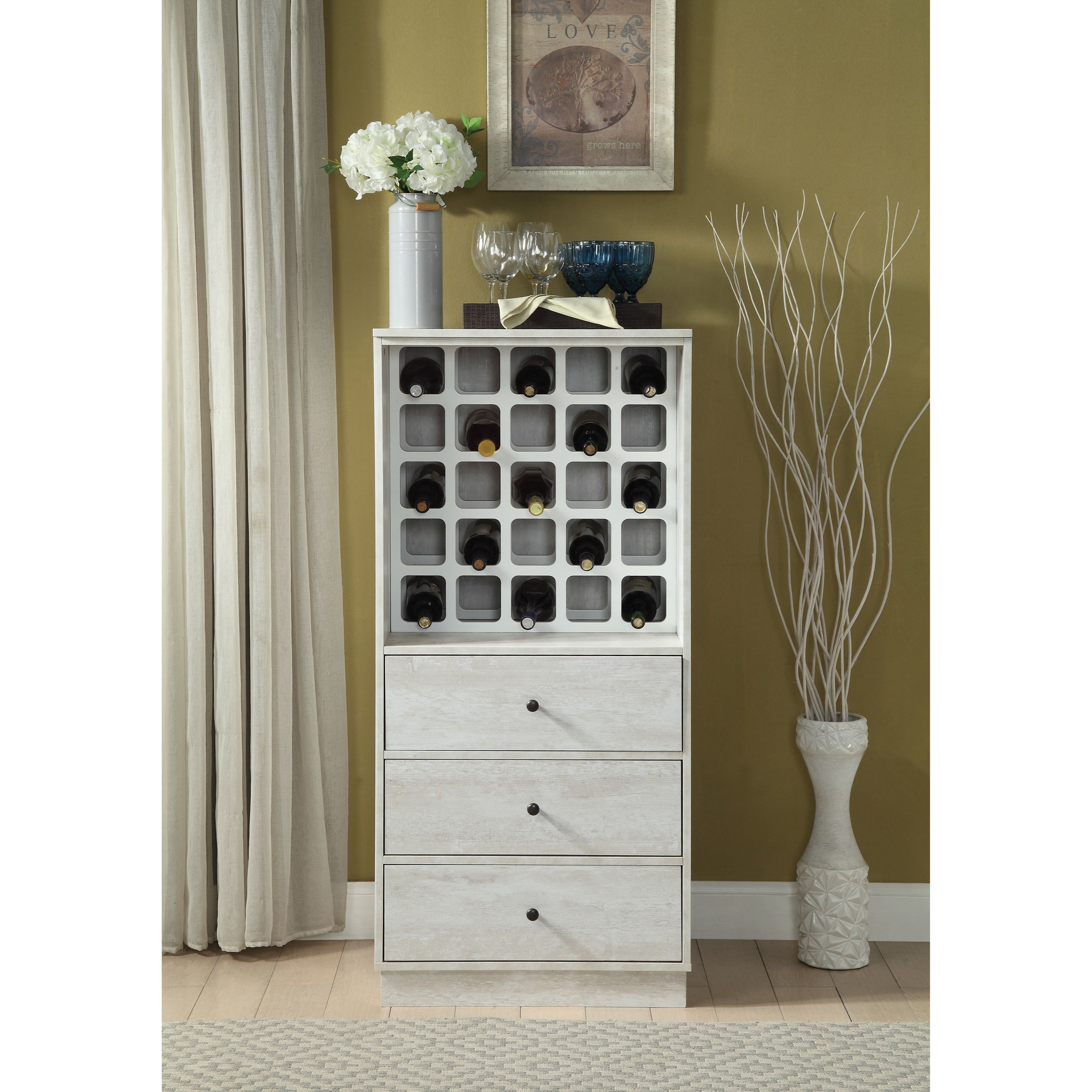 Wine cabinet new arrivals with drawers