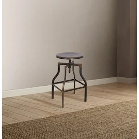 Industrial Adjustable Stool