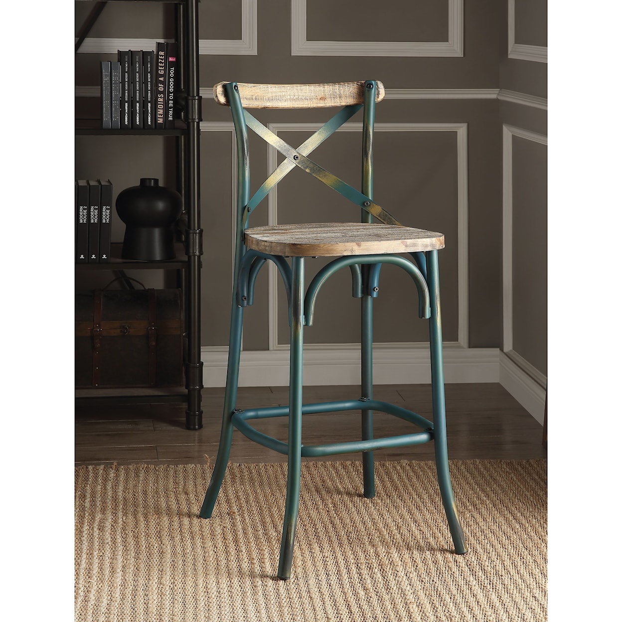 Acme Furniture Zaire Bar Height Stool