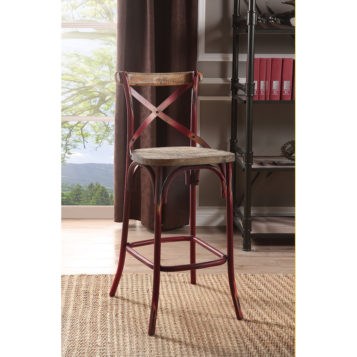 Acme Furniture Zaire Bar Height Stool